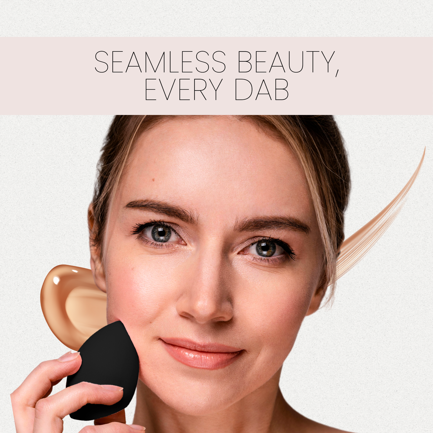 Makeup Blender Sponge, Ultra-Soft - Washable & Reusable