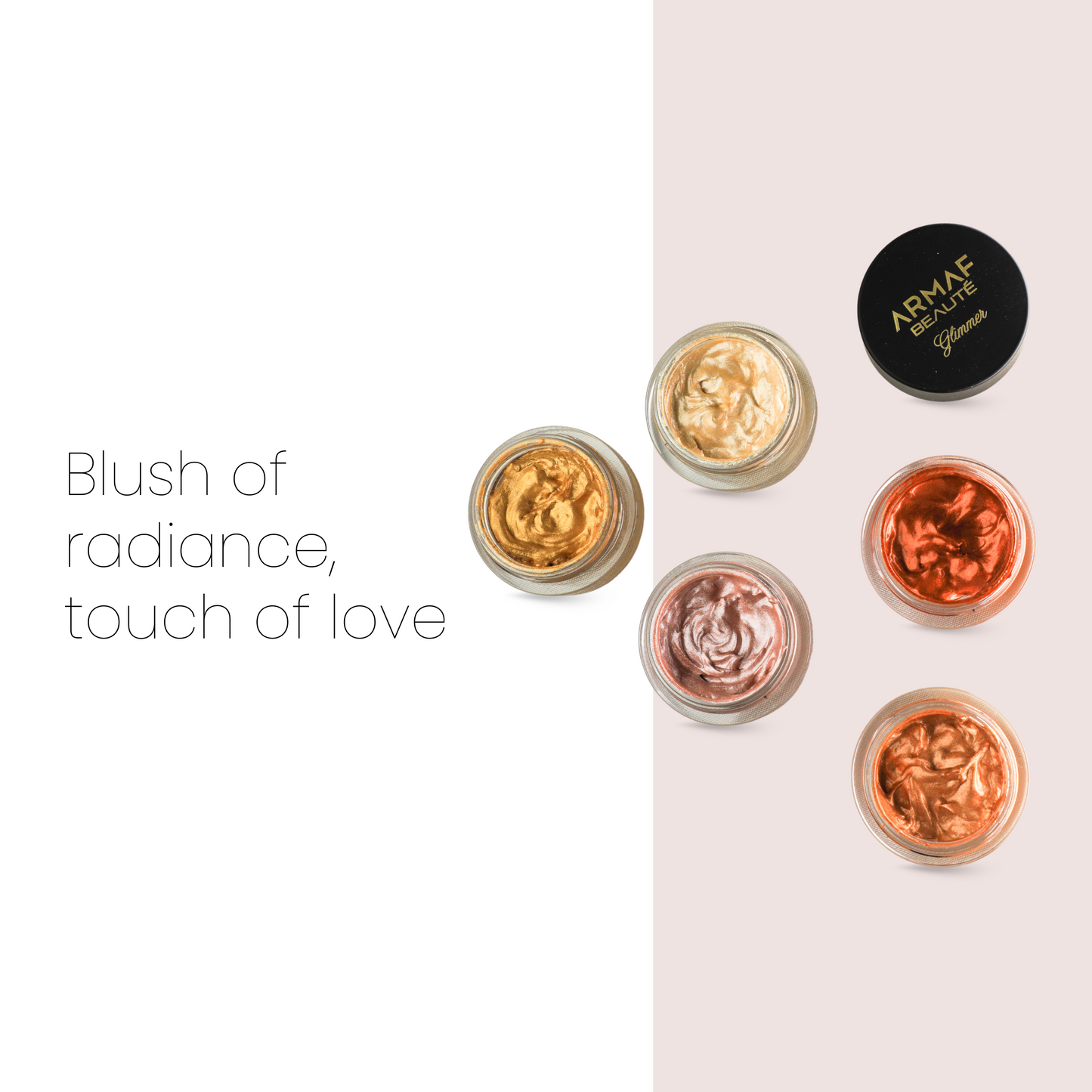 Glimmer Jelly Highlighter Multi-Use Radiant Glow Creamy Powder for Face & Eyes