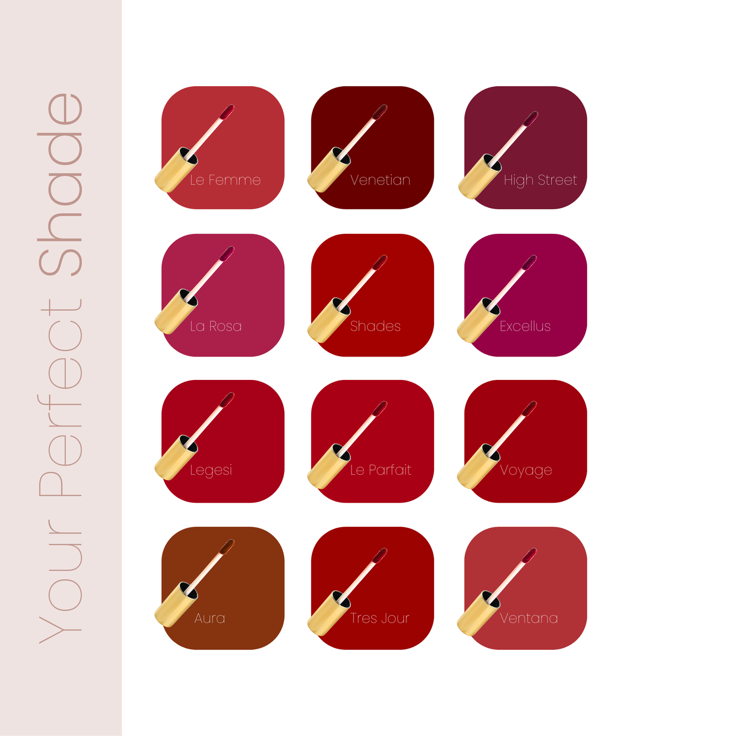 True Matte Liquid Lipstick Long-Wear Velvet Matte Finish Lip Color