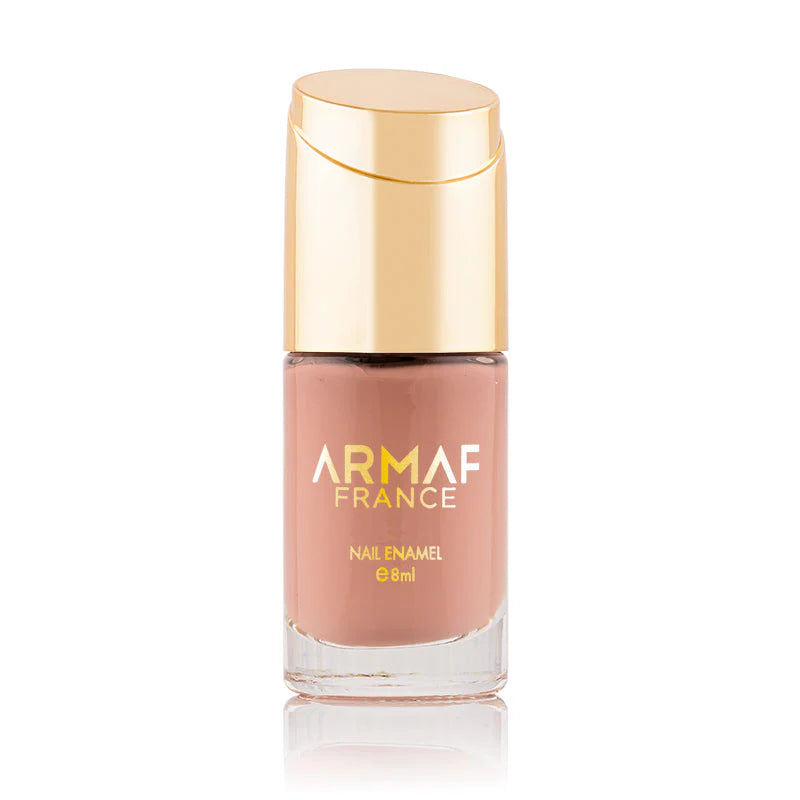 Nail Enamel Peach Blush Delicate Pink Nail Polish for Elegant Nails