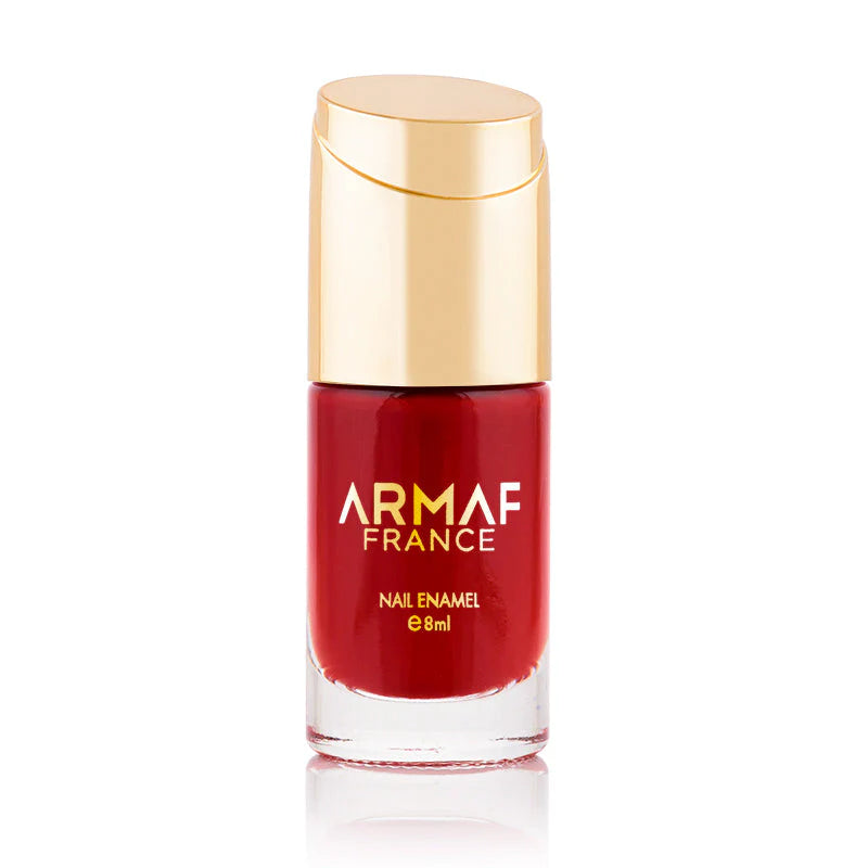 Nail Enamel Scarlet Red Vibrant Red Nail Polish for Bold Nail Style