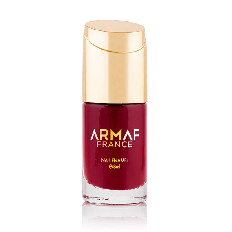 Nail Enamel Shade O Maroon Dark Maroon Nail Polish for Elegant Nails