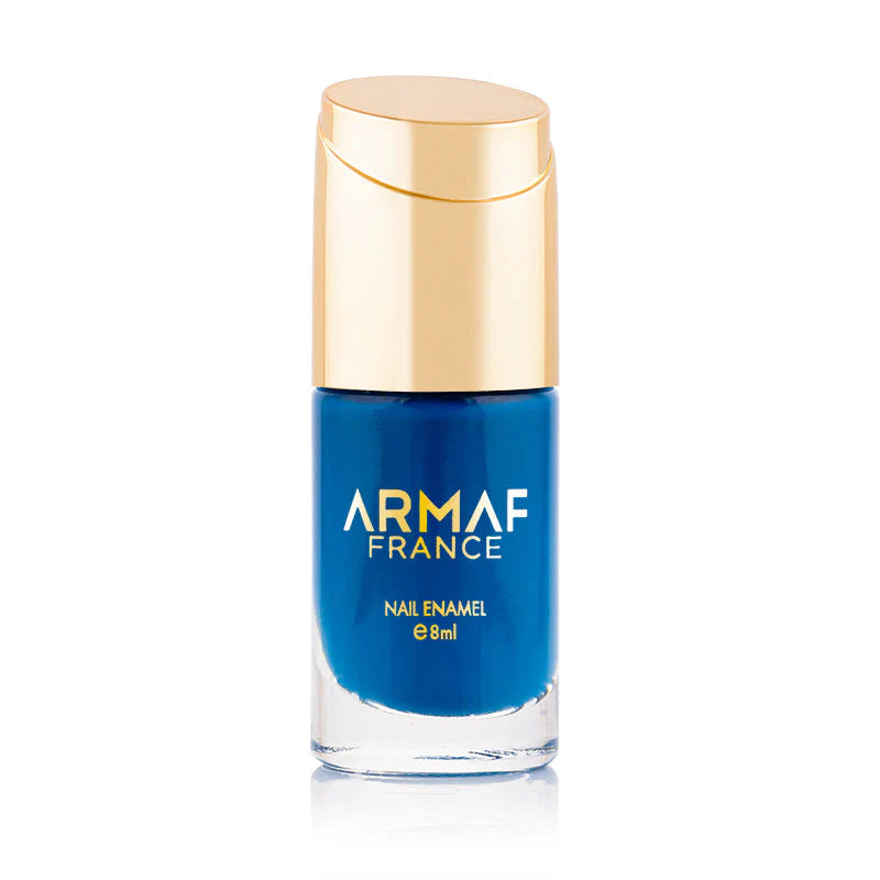Nail Enamel Starlet Blue Sparkling Blue Nail Polish for Glamorous Look