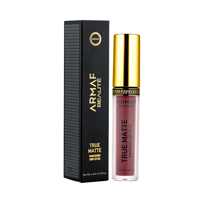 True Matte Liquid Lipstick Long-Wear Velvet Matte Finish Lip Color