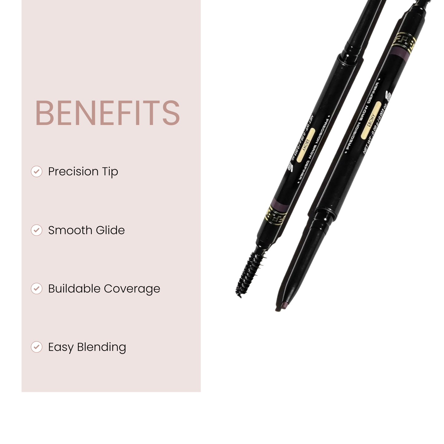 Precision Brow Definer Ultra-Thin Pencil for Perfectly Defined Brows