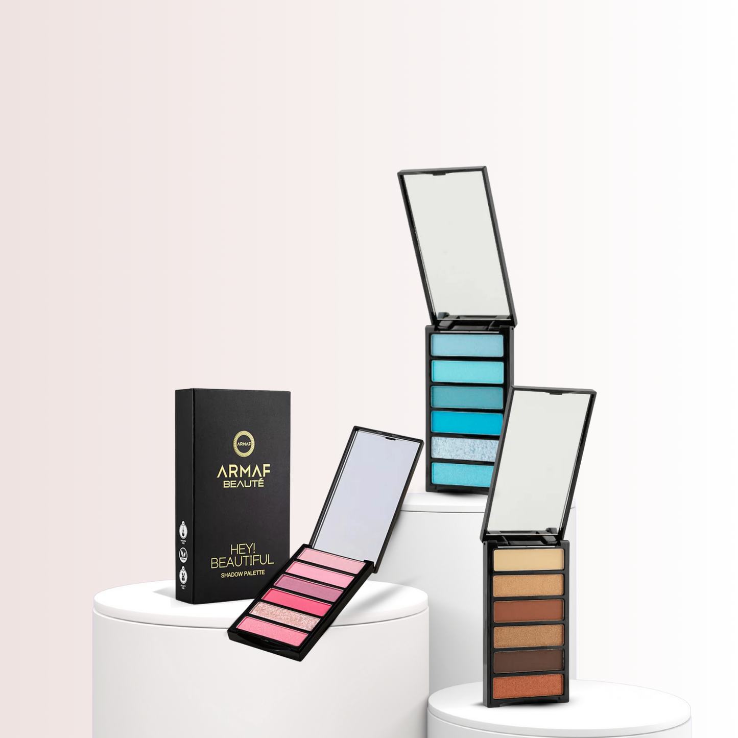 Eyeshadow Palette 6-in-1 Versatile Blendable Shades for Day-to-Night Makeup