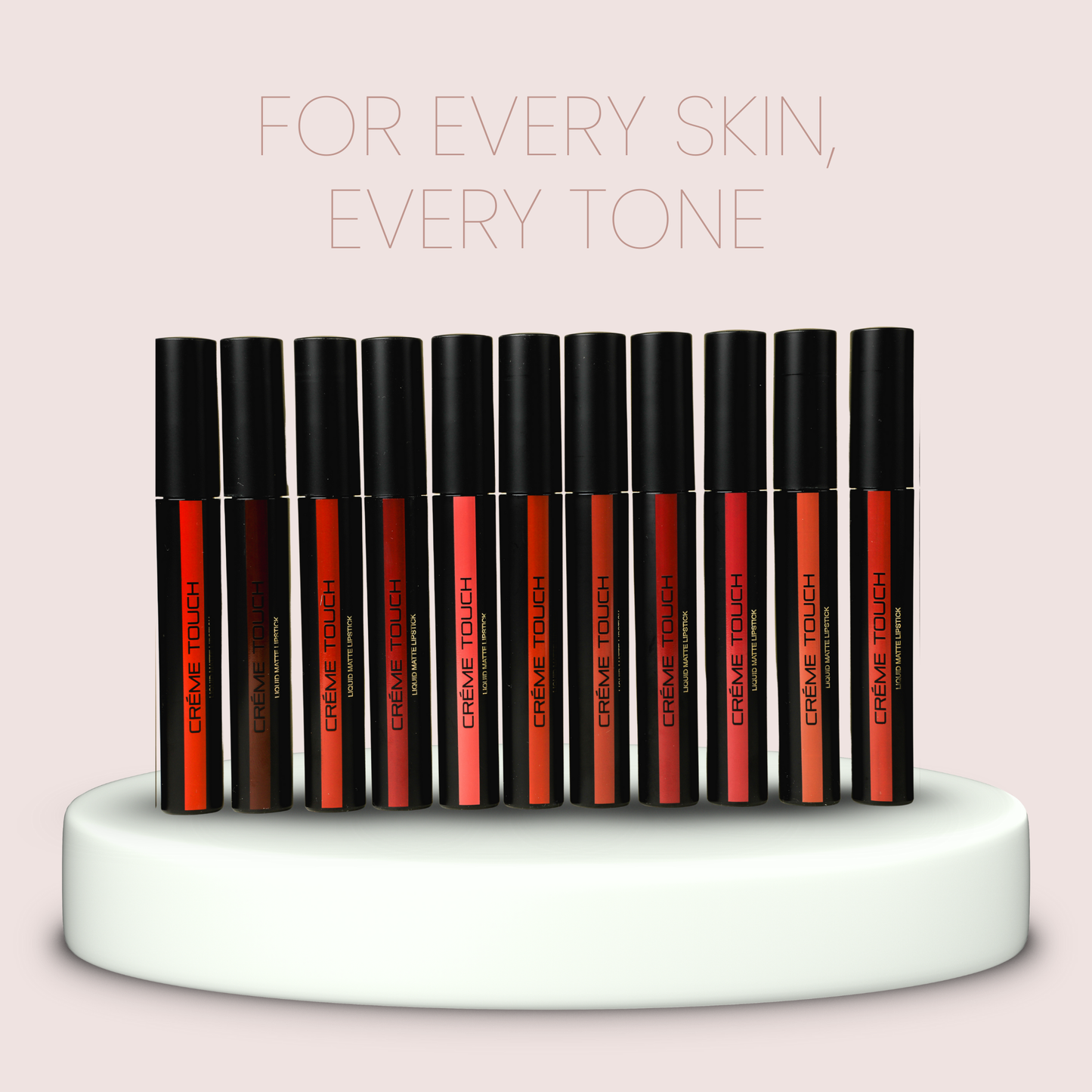 Crème Touch Liquid Lipstick Smooth Creamy Long-Lasting Pigmented Color