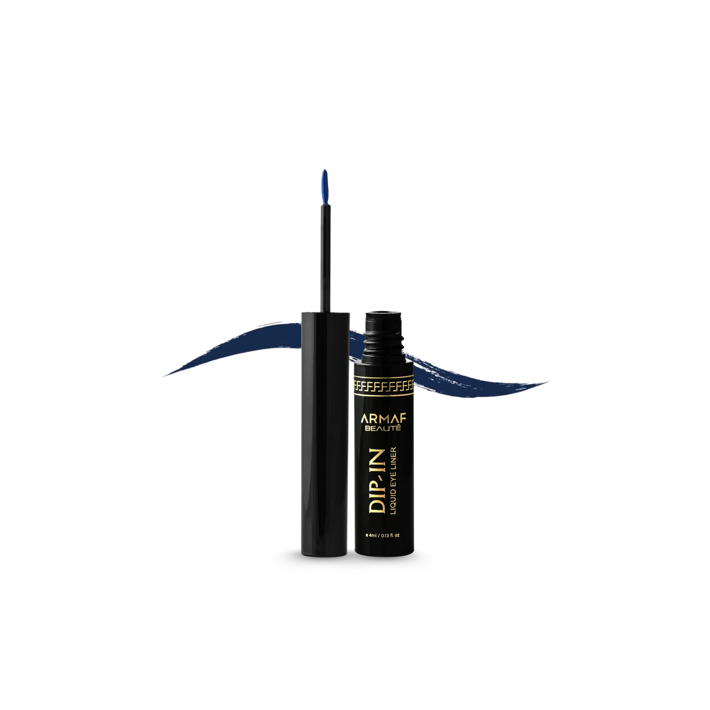 Dip-in Liquid Eyeliner Water-Resistant Liquid Eyeliner for Bold Precise Lines