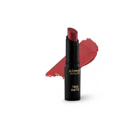 True Matte Bullet Lipstick Long-Lasting Pigmented Lip Color for Everyday Wear