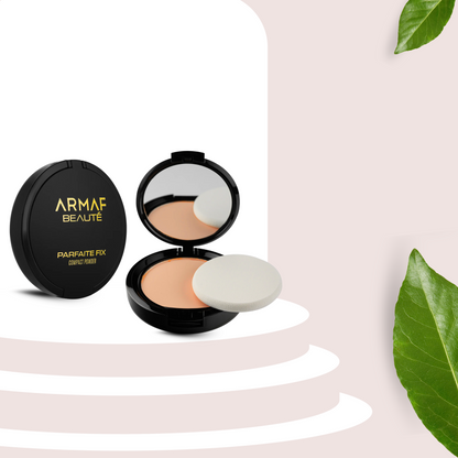 Parfaite Fix Compact Oil-Absorbing Powder for Smooth Matte Look